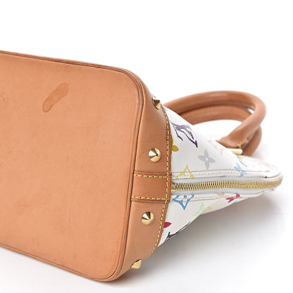 Louis Vuitton Monogram Multicolor Alma White 9 of 11