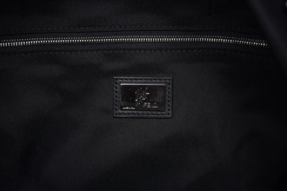 Fendi Nylon Vitello Century Mink Fox Goat Fur Studded Karlito Backpack Black Multicolor 6 of 9