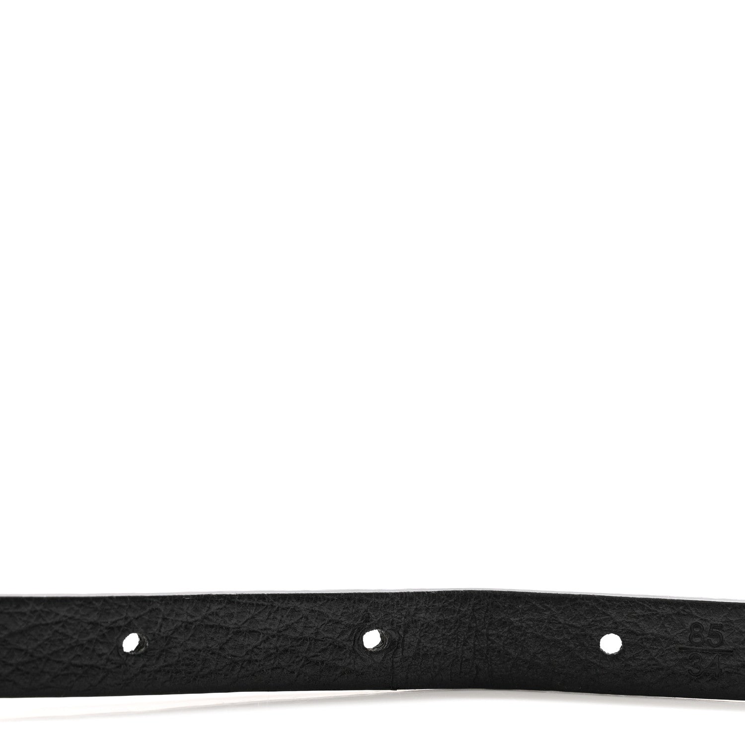 Chanel Calfskin Metal CC Chain Belt 85 34 Black 4 of 7