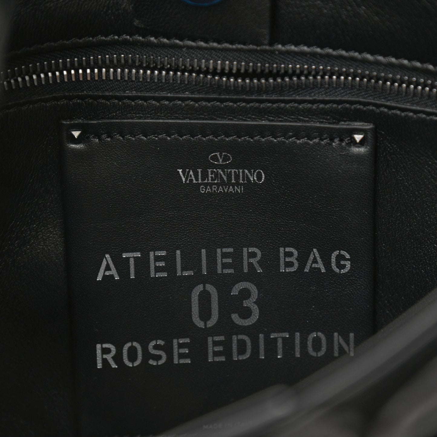 Nappa Atelier 03 Rose Edition Small Hobo Black