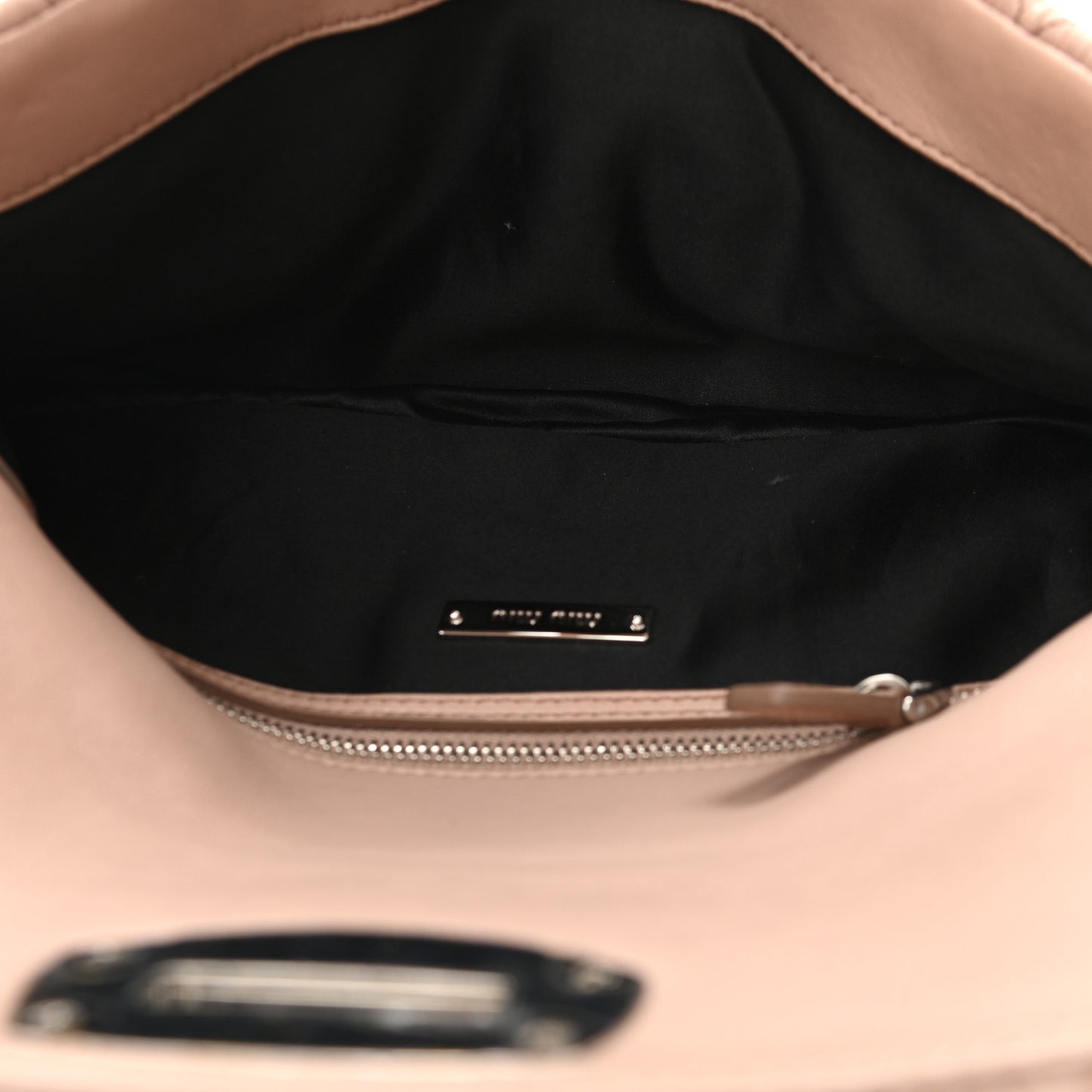 Nappa Matelasse Crystal Flap Clutch Cammeo