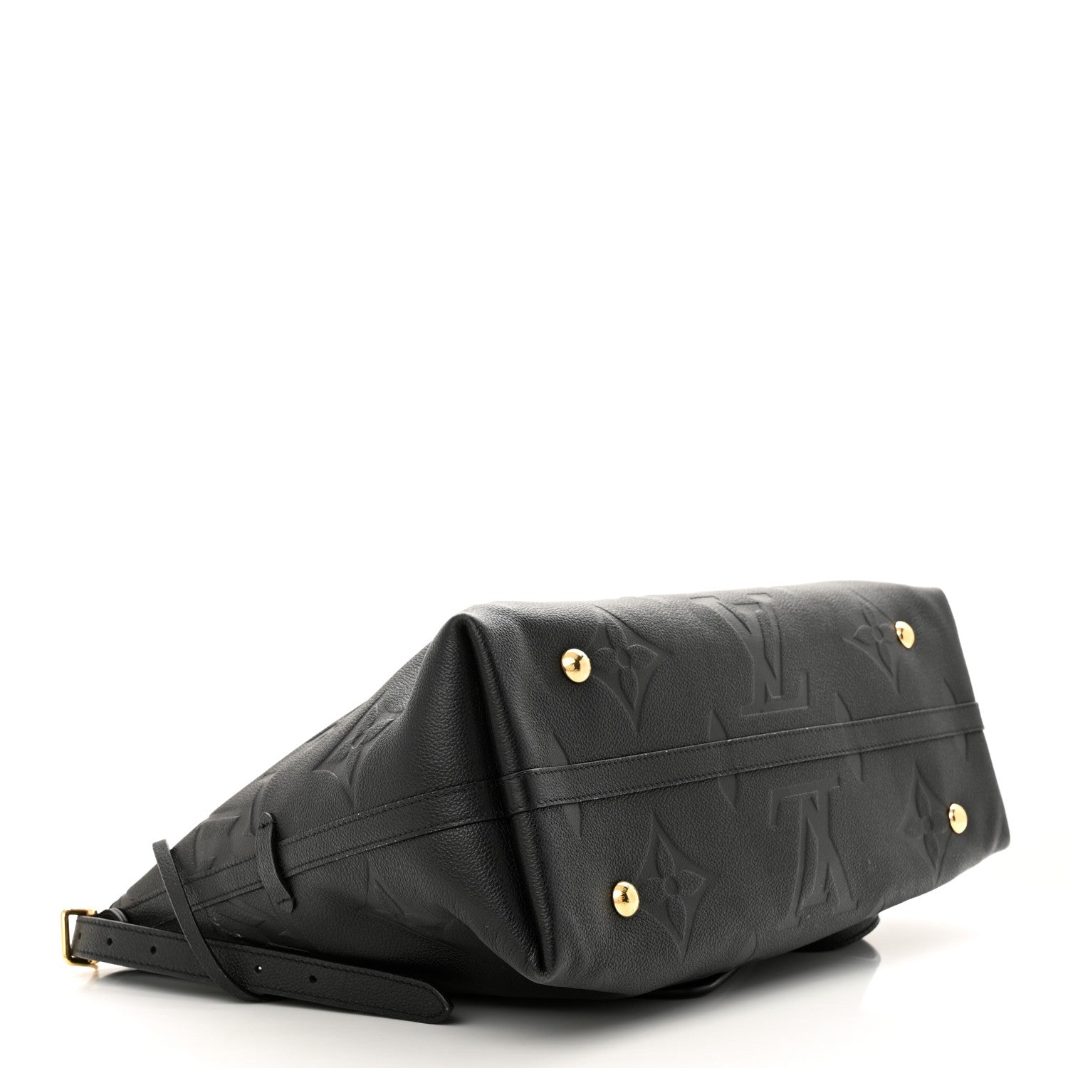 Louis Vuitton Empreinte Monogram Giant CarryAll MM Black 5 of 14