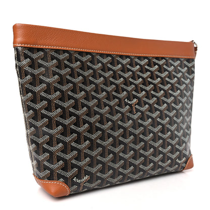 Goyard Goyardine Conti Pouch Black Gold 3 of 6