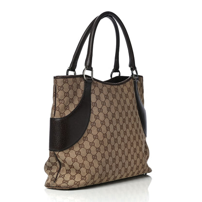 Gucci Monogram Signature Tote Dark Brown 2 of 41