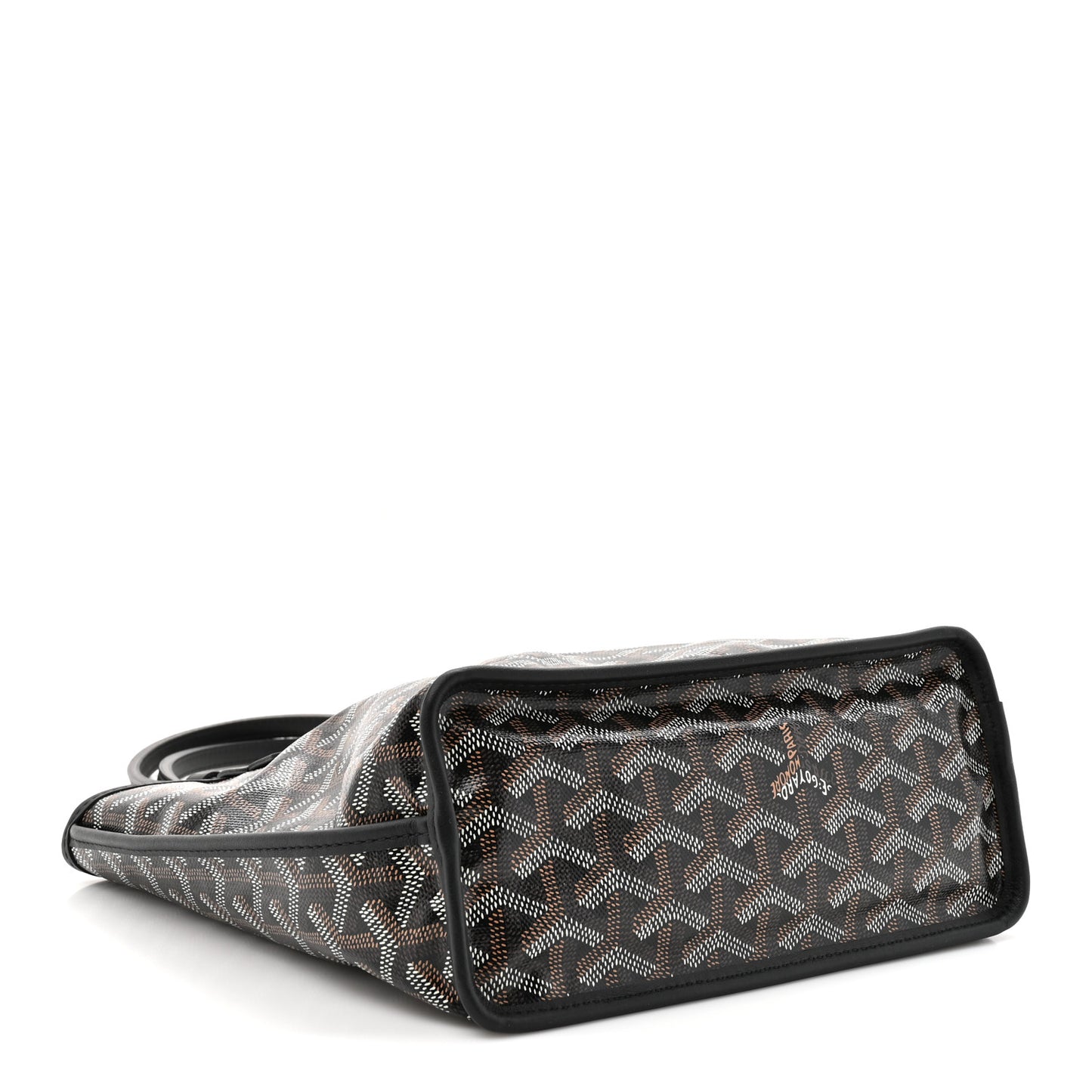 Goyardine Reversible Mini Anjou Black
