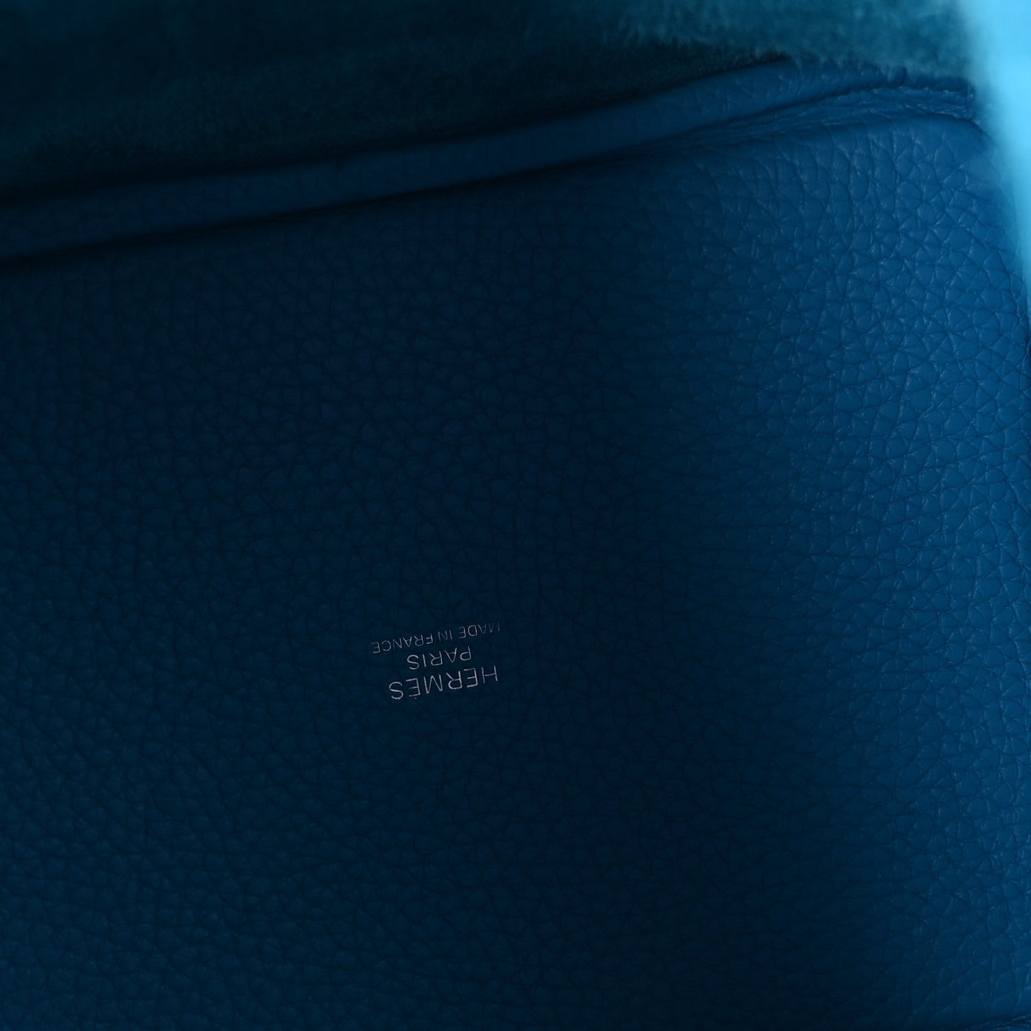 Hermes Taurillon Clemence Swift Eclat Picotin Lock 18 PM Bleu Frida Rose Mexico 5 of 11