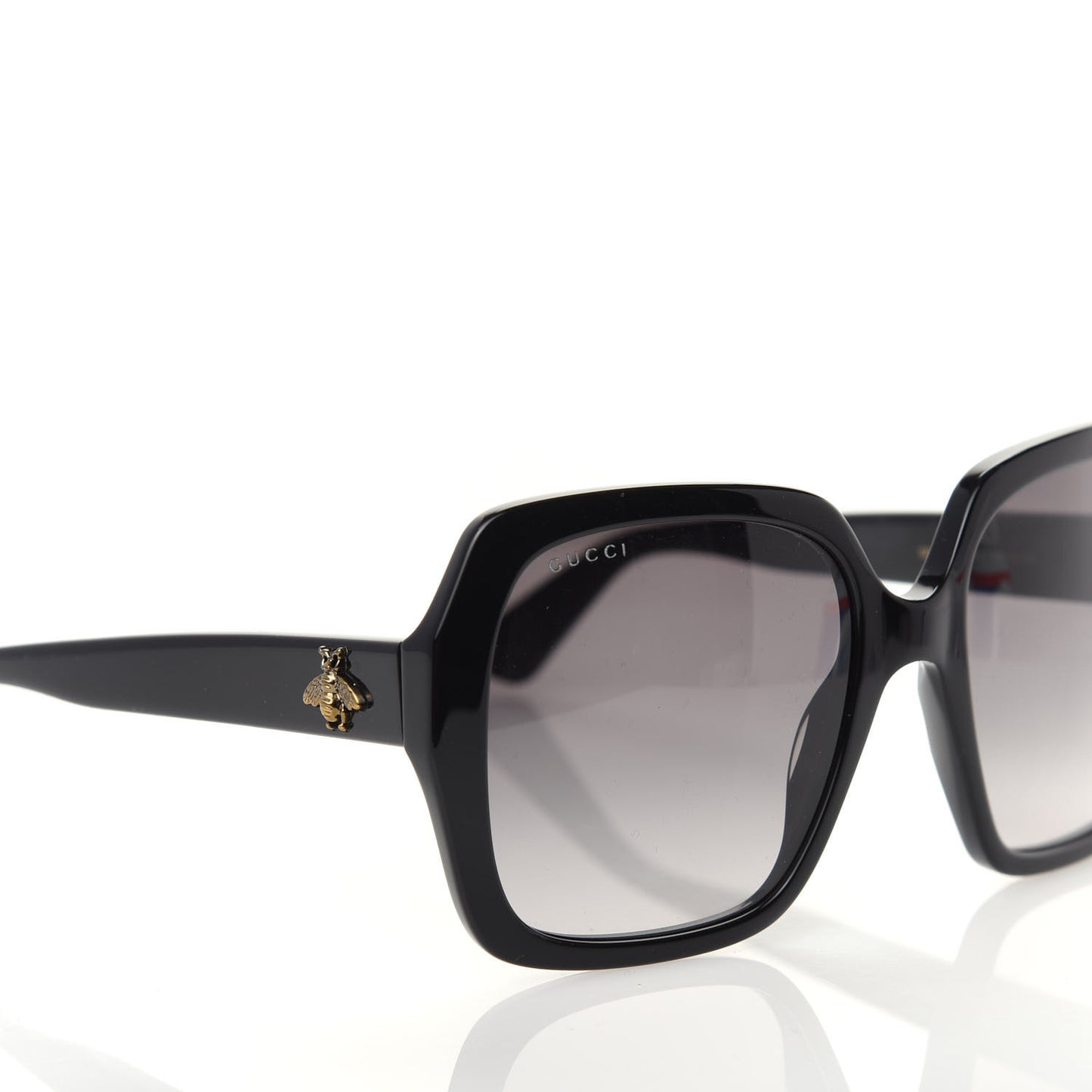 Acetate Square Frame GG0096S Sunglasses Black