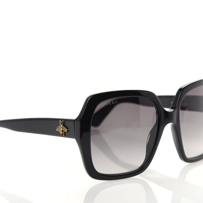 Gucci Acetate Square Frame GG0096S Sunglasses Black 7 of 8