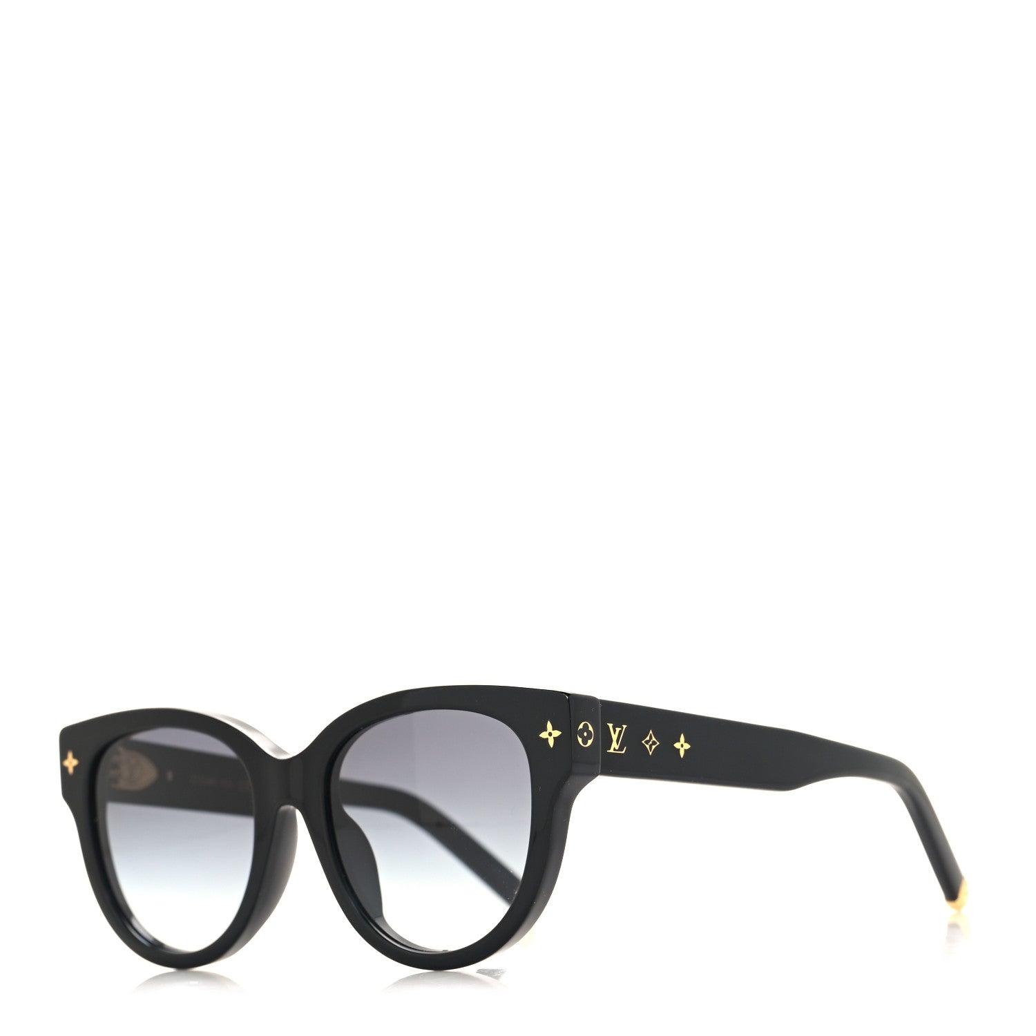 Louis Vuitton Acetate My Monogram Square Sunglasses Z1526E Black 1 of 7
