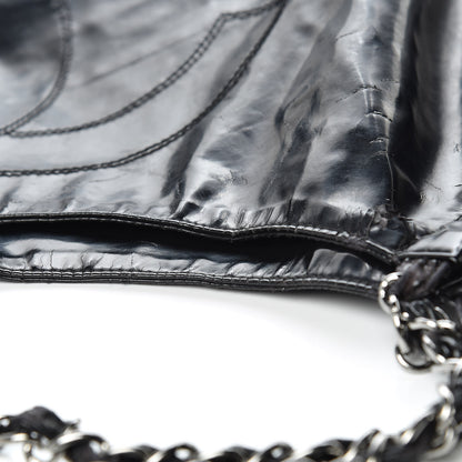 Chanel Vinyl XL Coco Cabas Black 12 of 32