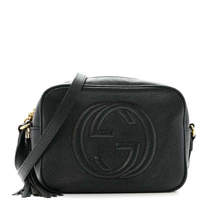 Gucci Pebbled Calfskin Small Soho Disco Bag Black 1 of 16