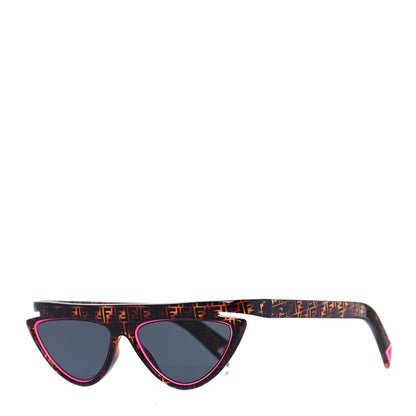 Fendi Acetate Sunglasses FF 0384/S Havana Pink 1 of 7