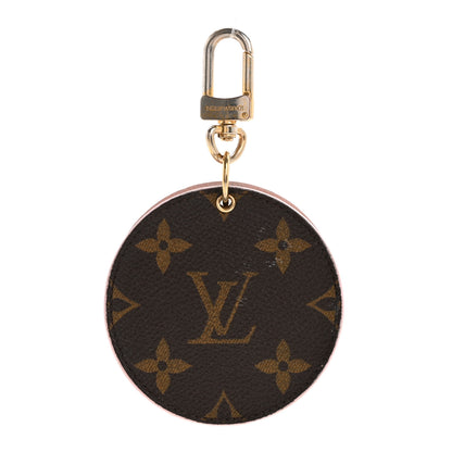Louis Vuitton Monogram LV Mirror Bag Charm Key Holder Rose Ballerine 1 of 5