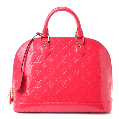 Louis Vuitton Vernis Alma PM Hot Pink 1 of 12