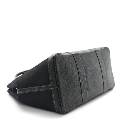 Hermes Toile Vache Country Garden Party 36 Black 12 of 12