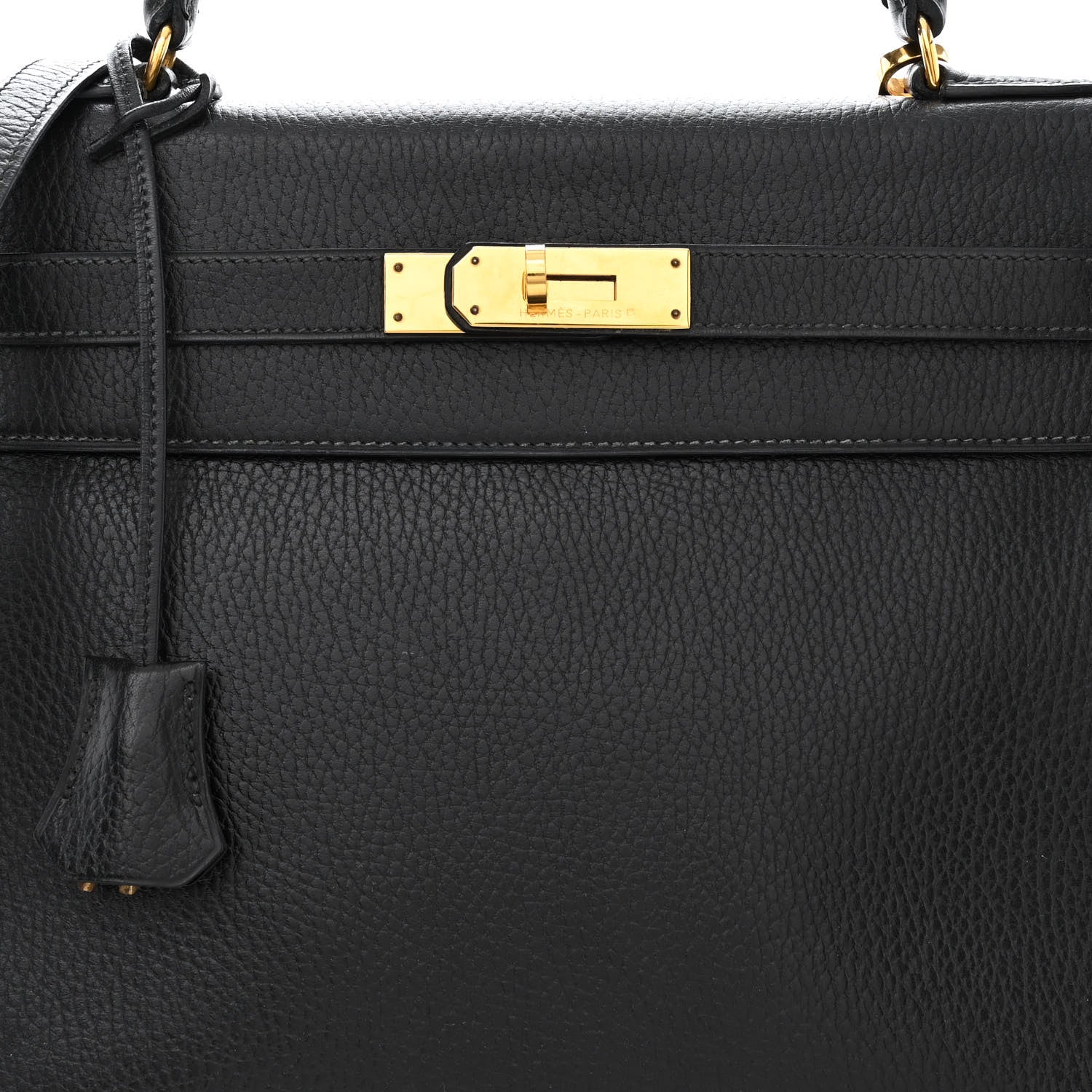 Hermes Ardennes Kelly Retourne 32 Black 8 of 14