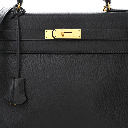 Hermes Ardennes Kelly Retourne 32 Black 8 of 14