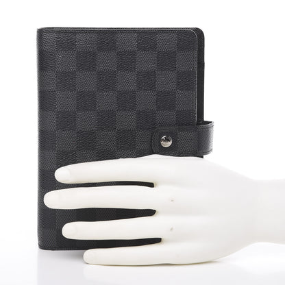 Louis Vuitton Damier Graphite Medium Ring Agenda Cover 2 of 10