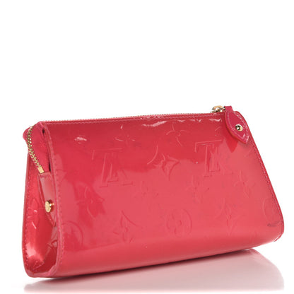 Louis Vuitton Vernis Trousse Cosmetic Pouch Rose Pop 3 of 9