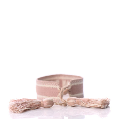 Christian Dior Woven Cotton J'Adior Friendship Bracelet Nude 3 of 3