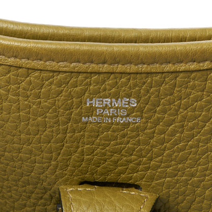 Hermes Taurillon Clemence Evelyne II PM Vert Chartreuse 6 of 8