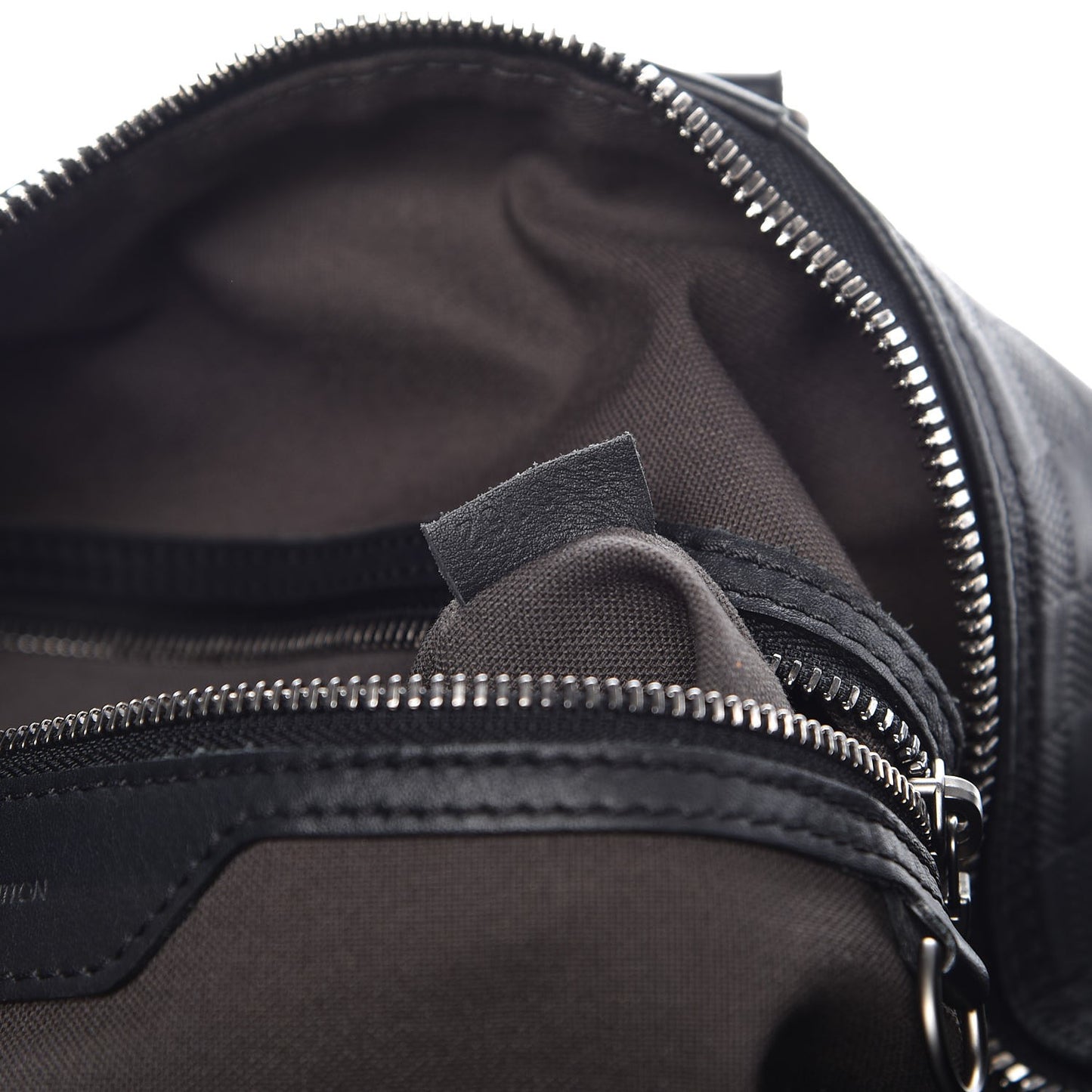 Damier Infini Keepall Bandouliere 55 Onyx