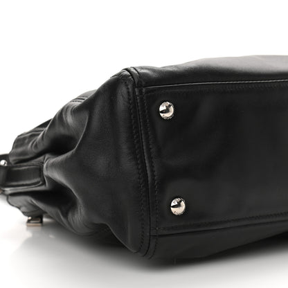 Prada Soft Calfskin Tote Black 8 of 12