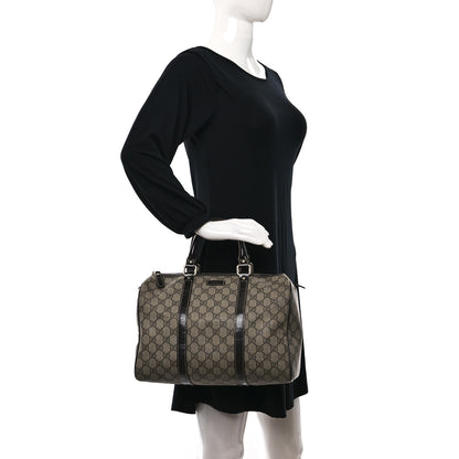 Gucci GG Plus Monogram Medium Joy Boston Dark Brown 2 of 9
