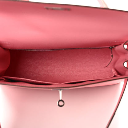 Hermes Epsom Kelly Sellier 28 Rose Confetti 5 of 14