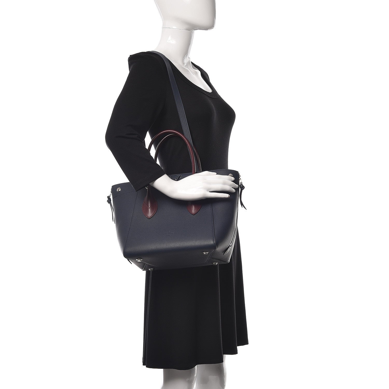 Louis Vuitton Calfskin Freedom Navy 2 of 12