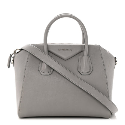Givenchy Sugar Goatskin Small Antigona Pearl Grey 1 of 20