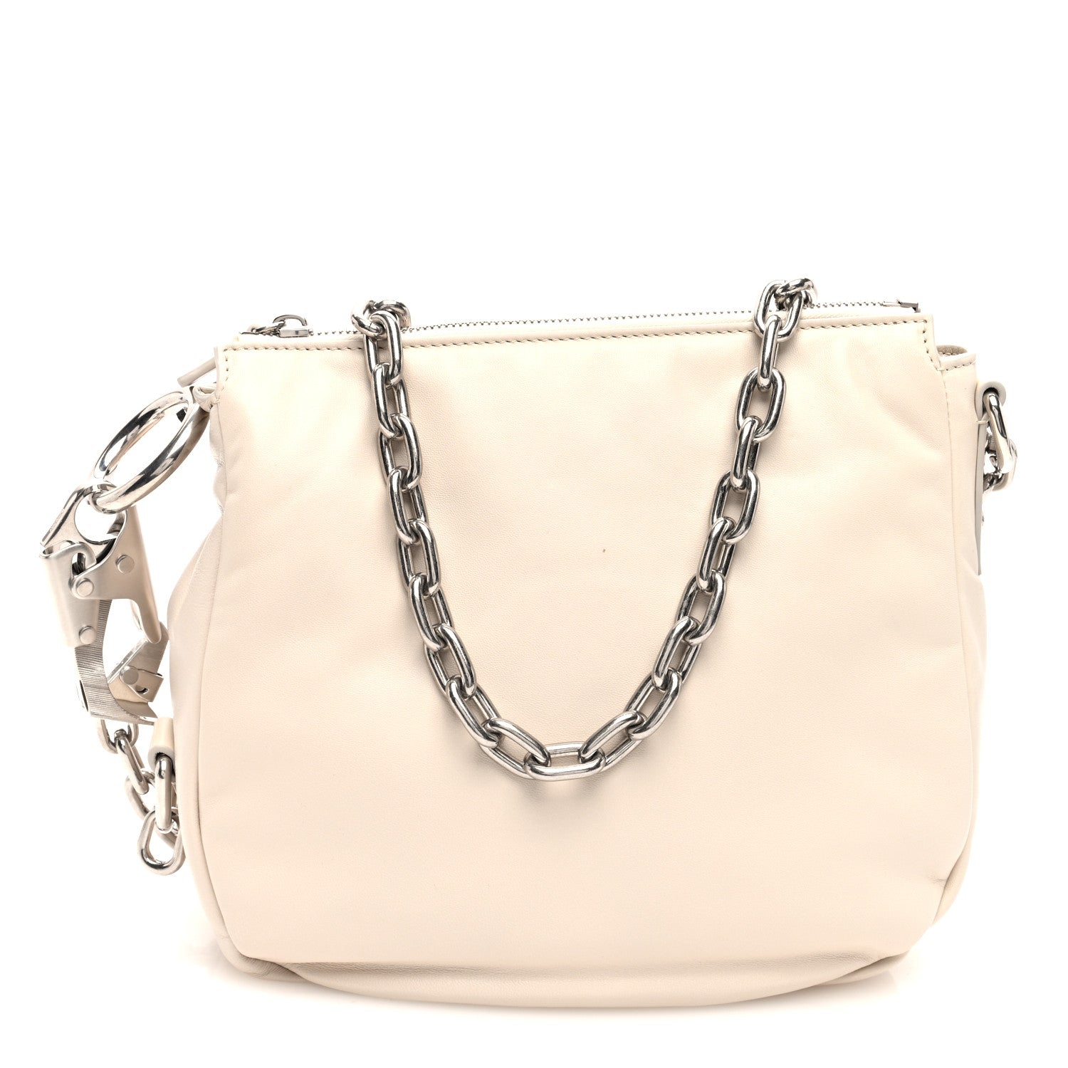 Burberry Calfskin Small Knight Crossbody Bag Soap 1 of 9