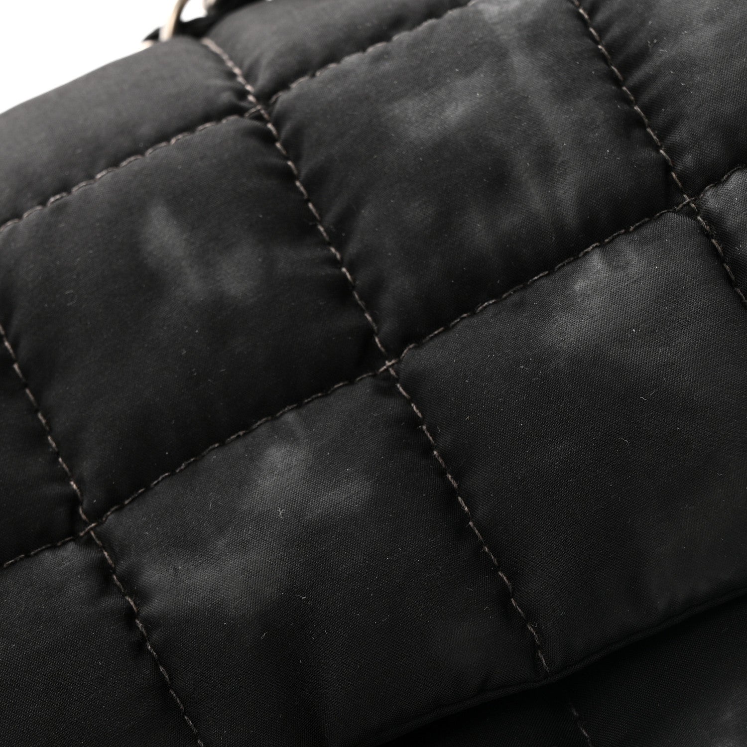 Chanel Nylon Square Quilted Flap Black 11 of 14