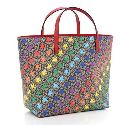Gucci GG Supreme Monogram Childrens Star Print Tote Multicolor 3 of 9