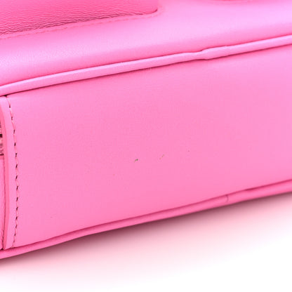 Louis Vuitton LOUIS VUITTON Calfskin Embossed Monogram Vuittamins Utility Crossbody Rose Violet 10 of 10