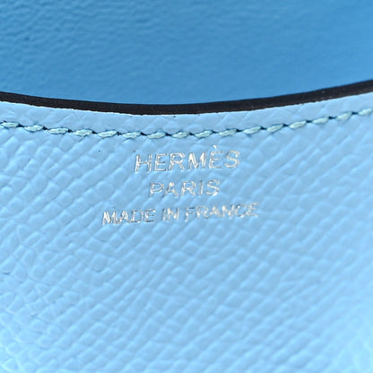 Hermes Epsom Constance Slim Wallet Celeste 8 of 10