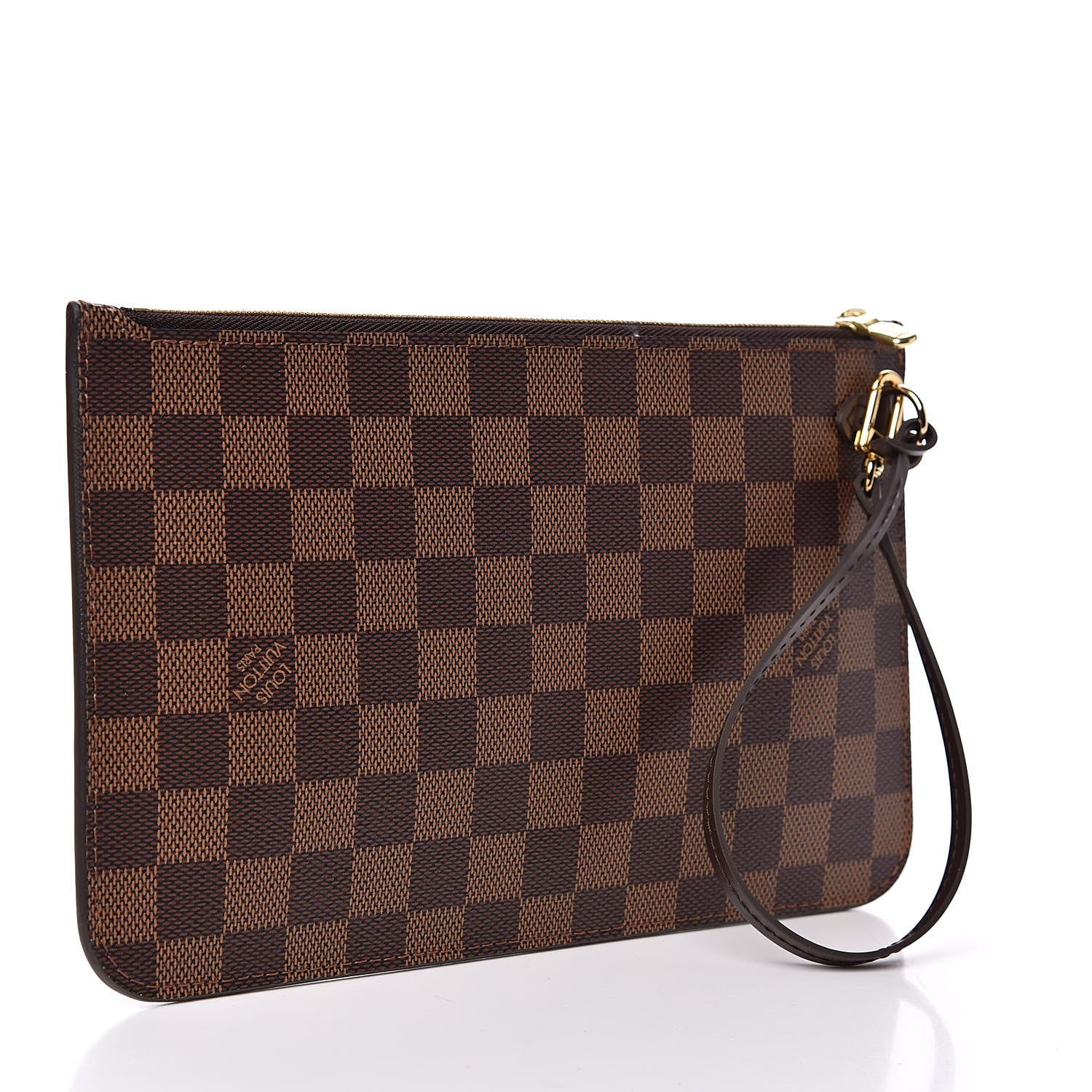 Louis Vuitton Damier Ebene Neverfull MM GM Pochette 3 of 9