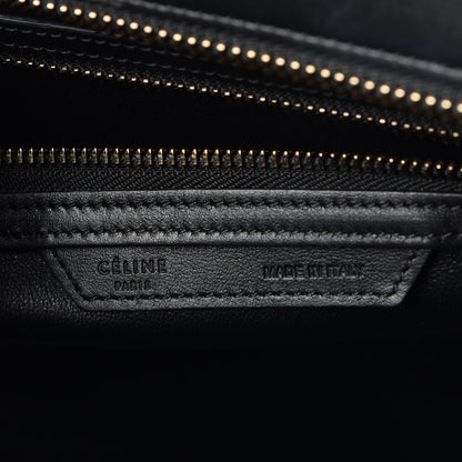 Celine Smooth Calfskin Mini Luggage Black 6 of 7