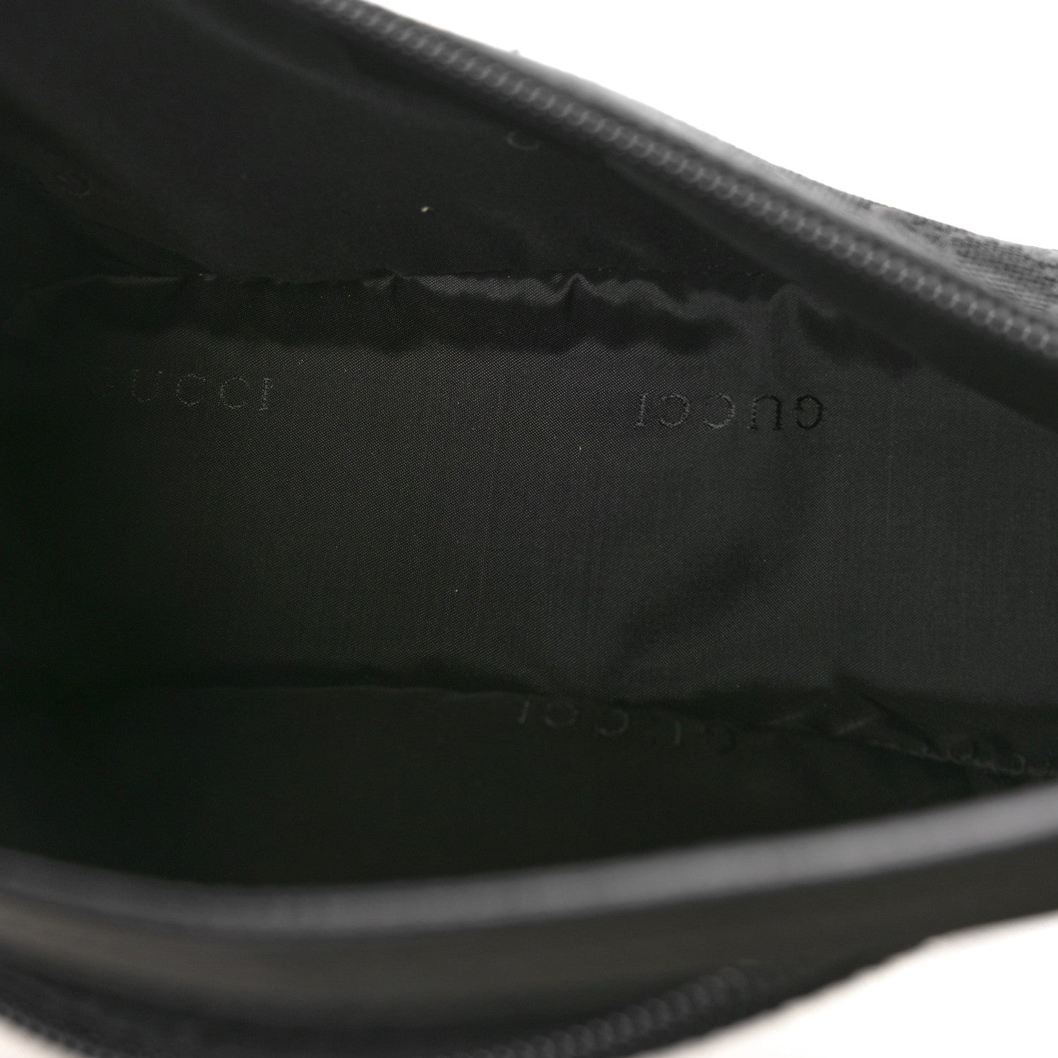 Gucci Monogram Boat Pochette Black 5 of 11