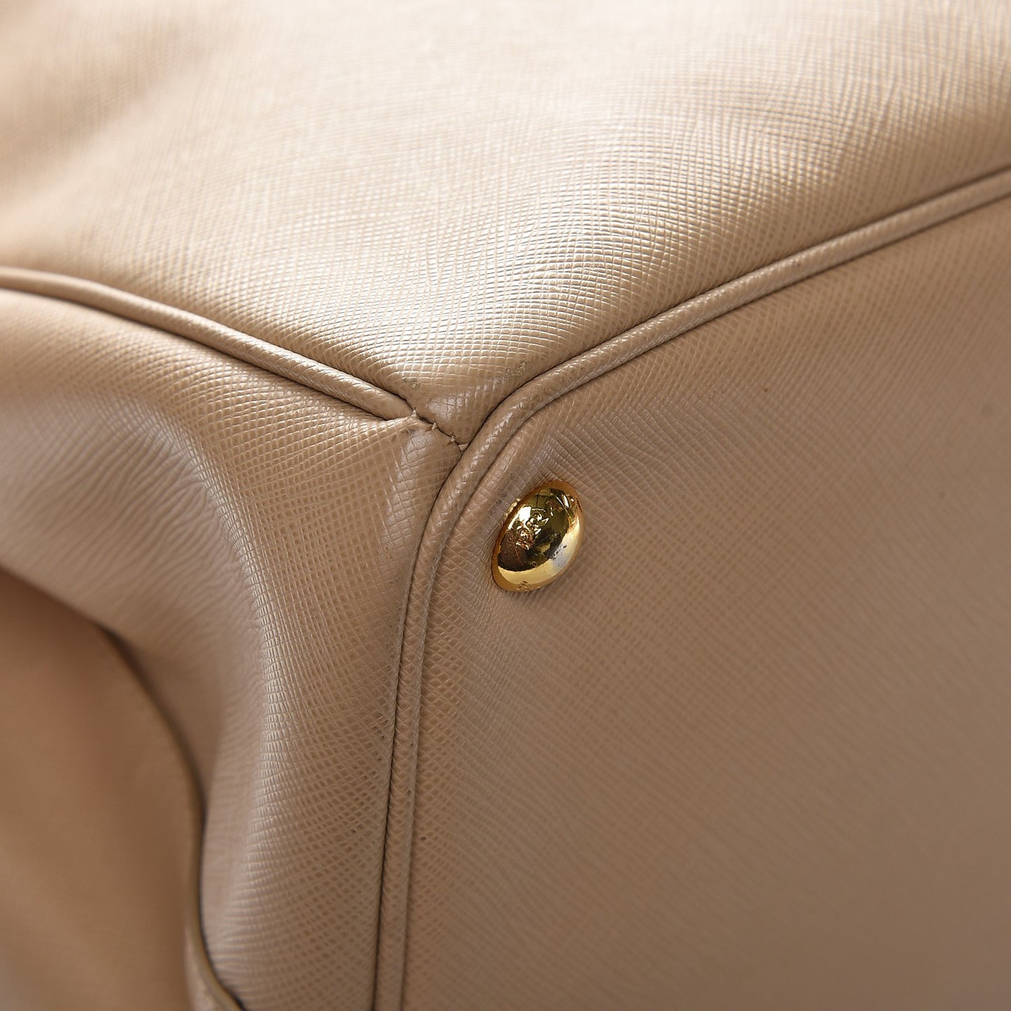 Saffiano Lux Large Tote Sabbia
