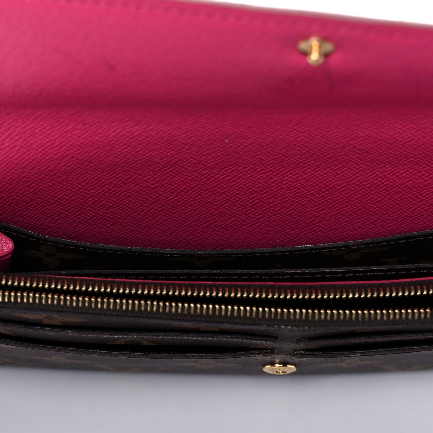 Louis Vuitton Monogram Bloom Flower Emilie Wallet 9 of 14