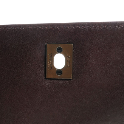 Chanel Calfskin Shoulder Bag Brown 7 of 11