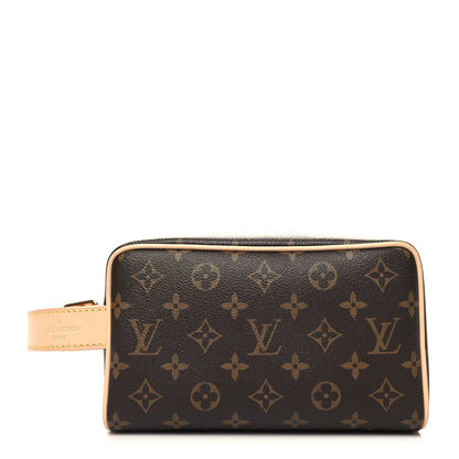 Louis Vuitton Monogram Locker Dopp Kit Toilet Pouch 1 of 9