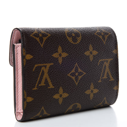 Louis Vuitton Monogram Victorine Wallet Rose Ballerine 3 of 7