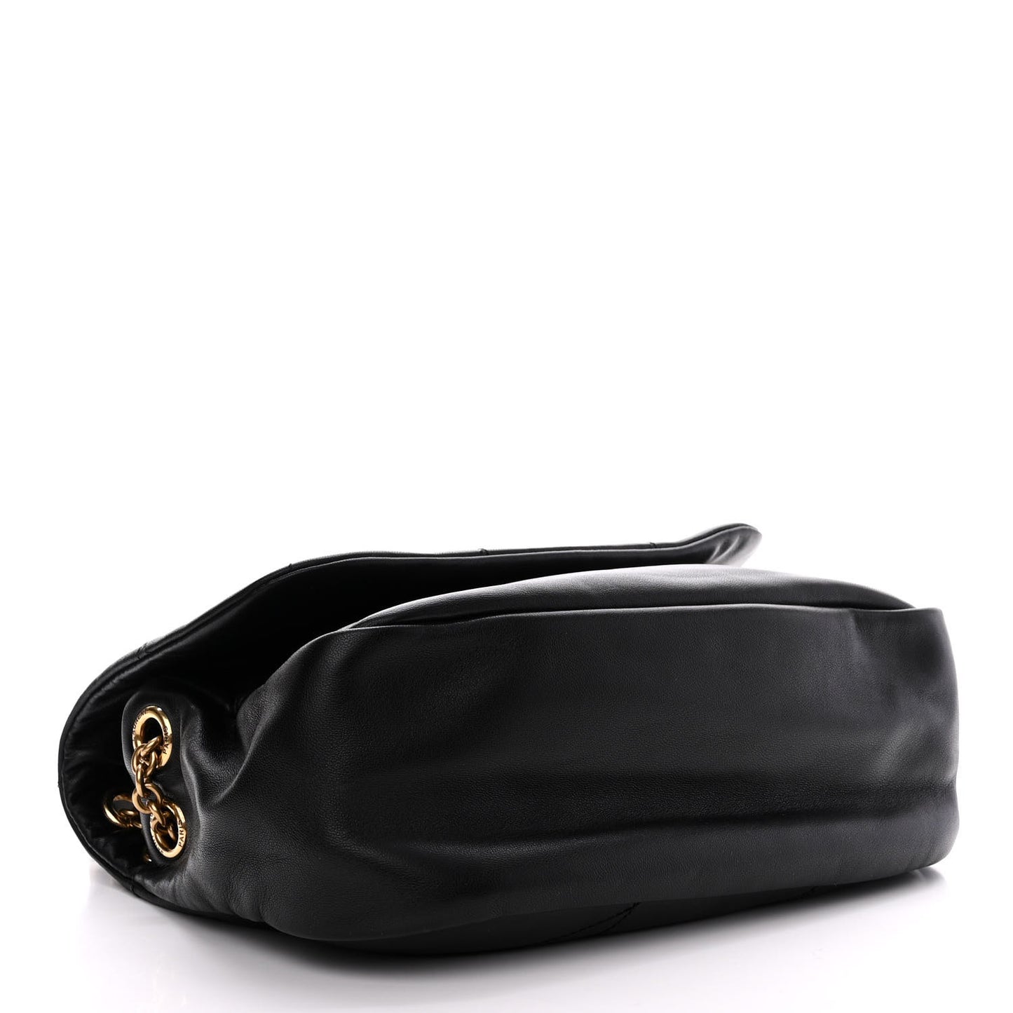 Lambskin Matelasse Monogram Small Jamie 4.3 Black