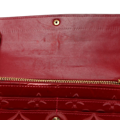 Louis Vuitton Vernis Sarah Wallet Pomme D'Amour 8 of 10