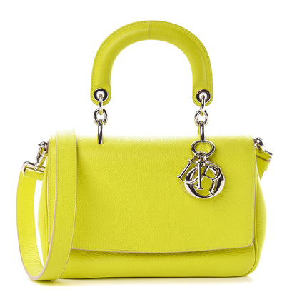Christian Dior Smooth Calfskin Mini Be Dior Flap Vert Acide 1 of 13