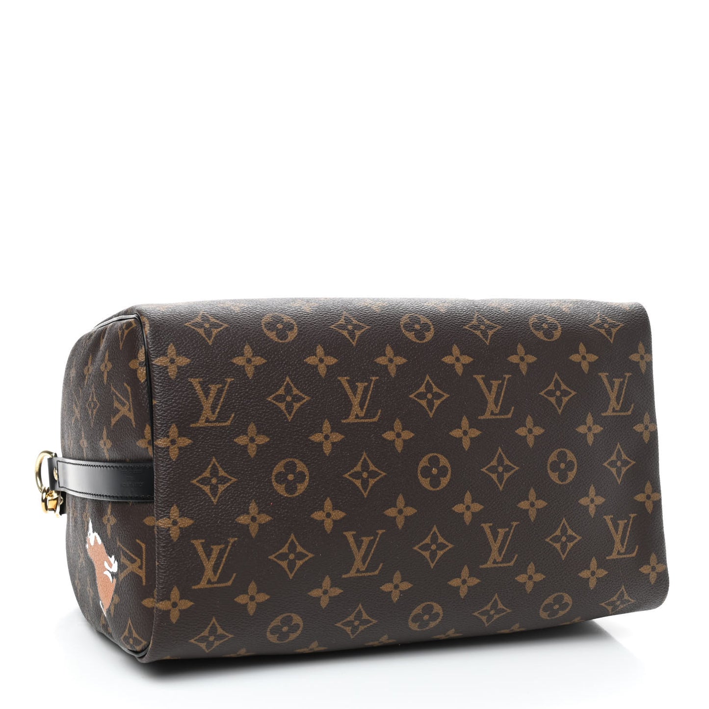 Monogram My World Tour Speedy Bandouliere 30 Black