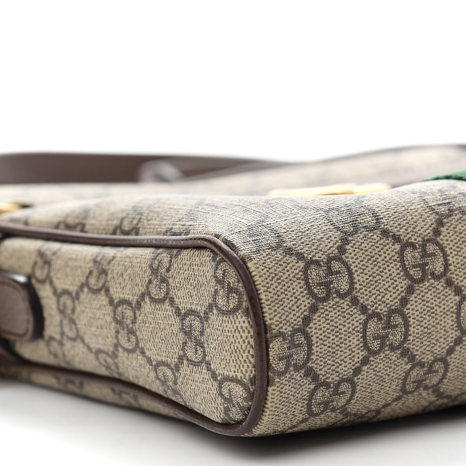 Gucci GG Supreme Monogram Web Small Ophidia Messenger Bag Brown 8 of 10