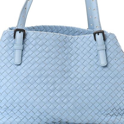 Bottega Veneta Intrecciato Medium A Shape Seamless Tote Topazio 7 of 10